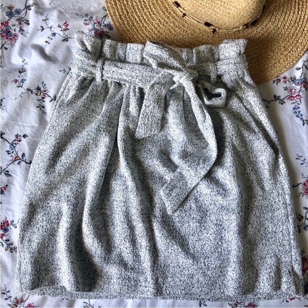 Dynamite high waisted tie skirt